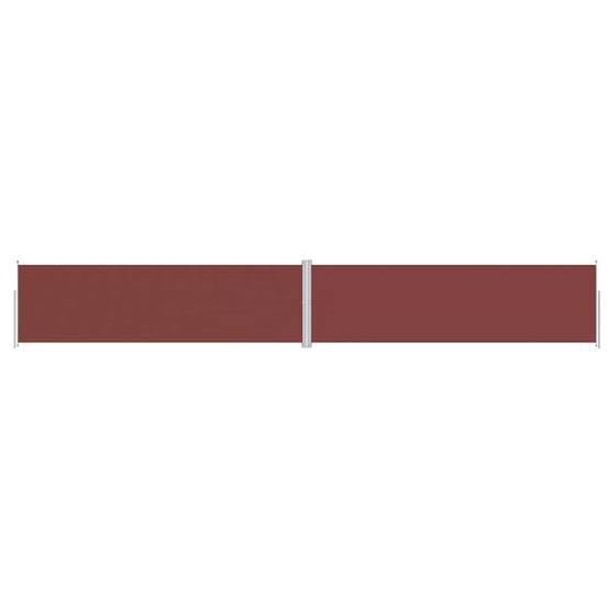 Store banne | Auvent latéral rétractable Marron 180x1200 cm Maison Chic - Image 1