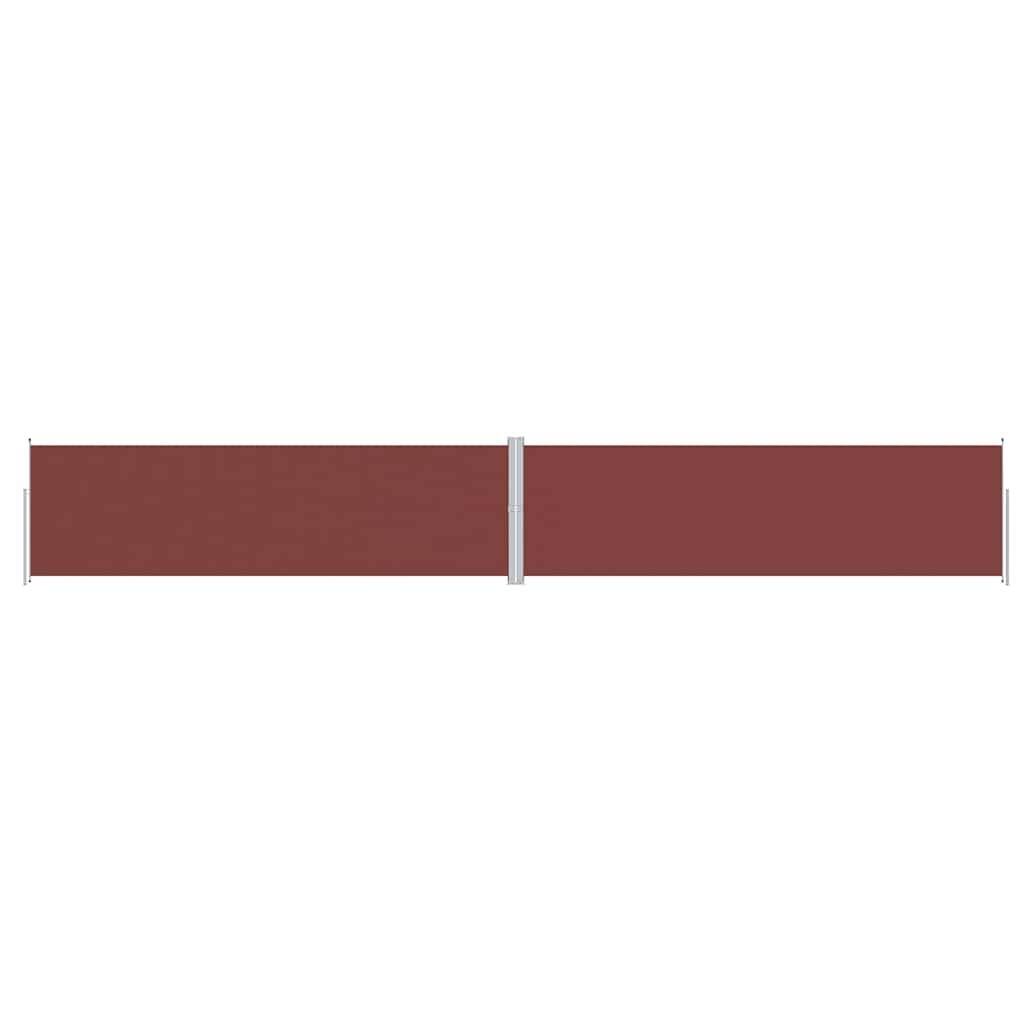 Store banne | Auvent latéral rétractable Marron 180x1200 cm Maison Chic - Image 1