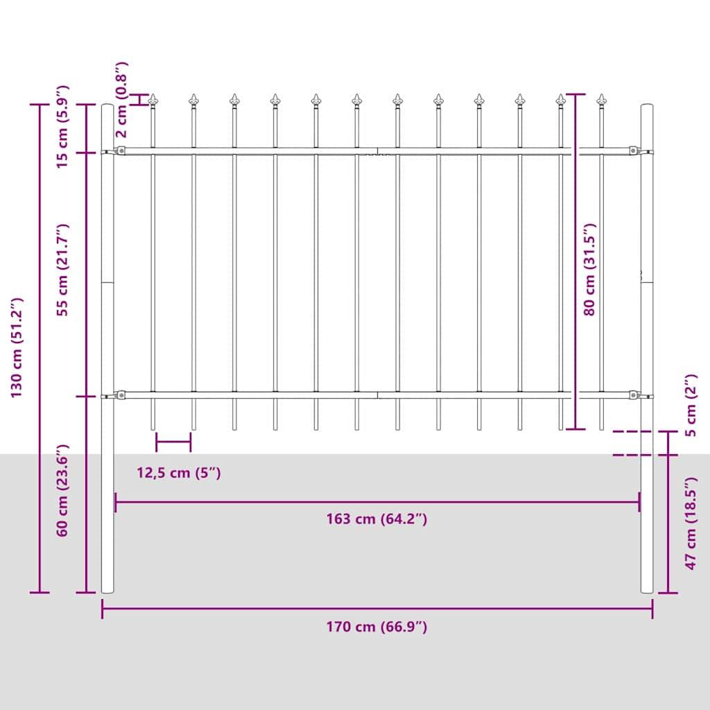 Prolenta Premium - Clotures - palissades Alina Blanc L. 1360 X H. 130 - P95034B - Image 8