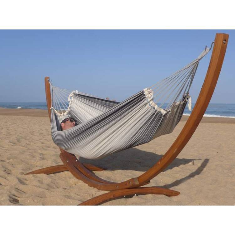 Tropical Hamac - Support hamac Latino Relax L 3 gris - Tropical Hamac - Image 2