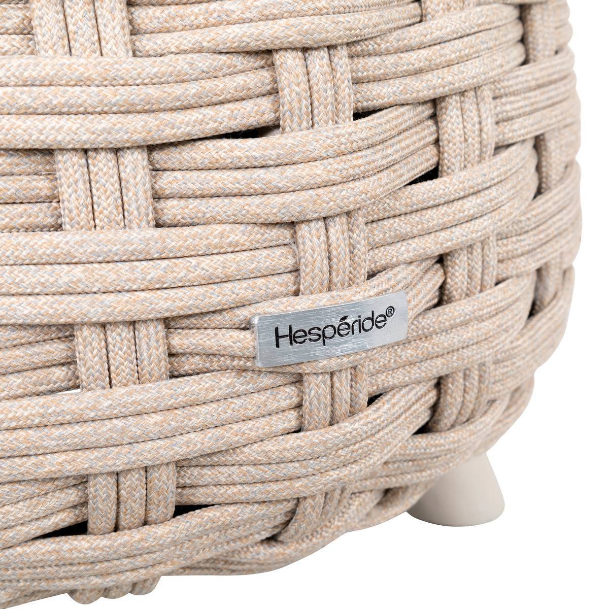 Hesperide - Pouf de jardin Obbae beige lin - Hespéride - Image 2