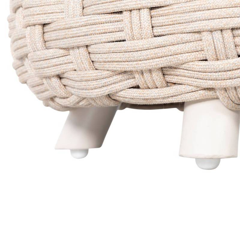 Hesperide - Pouf de jardin Obbae beige lin - Hespéride - Image 5