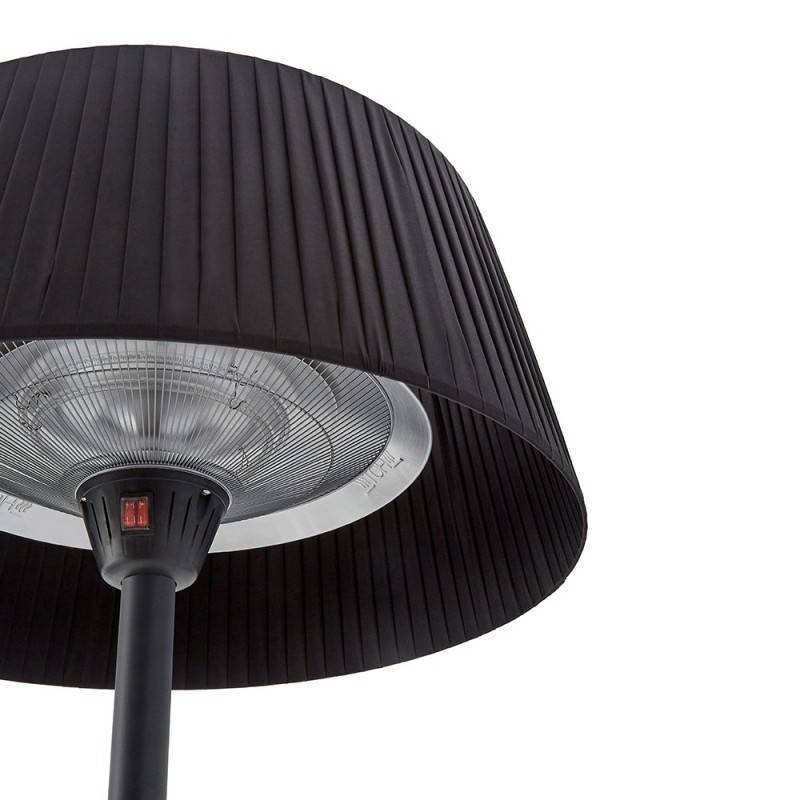 Favex - Parasol chauffant électrique Sirmione Noir - FAVEX - Extérieur - 3 Puissances de Chauffe - 74 x 74 x 224 cm, Noir - Imagen 3