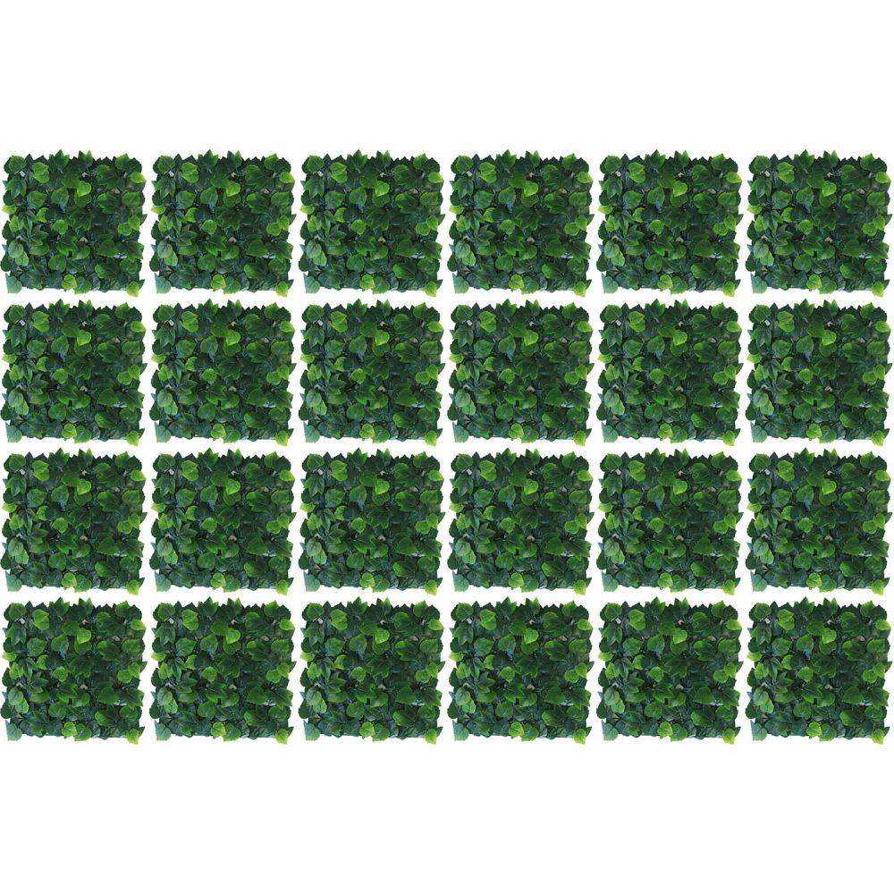 Plaques clipsables de feuillage artificiel 6m² (Lot de 24) LIerre de Boston - Imagen 2