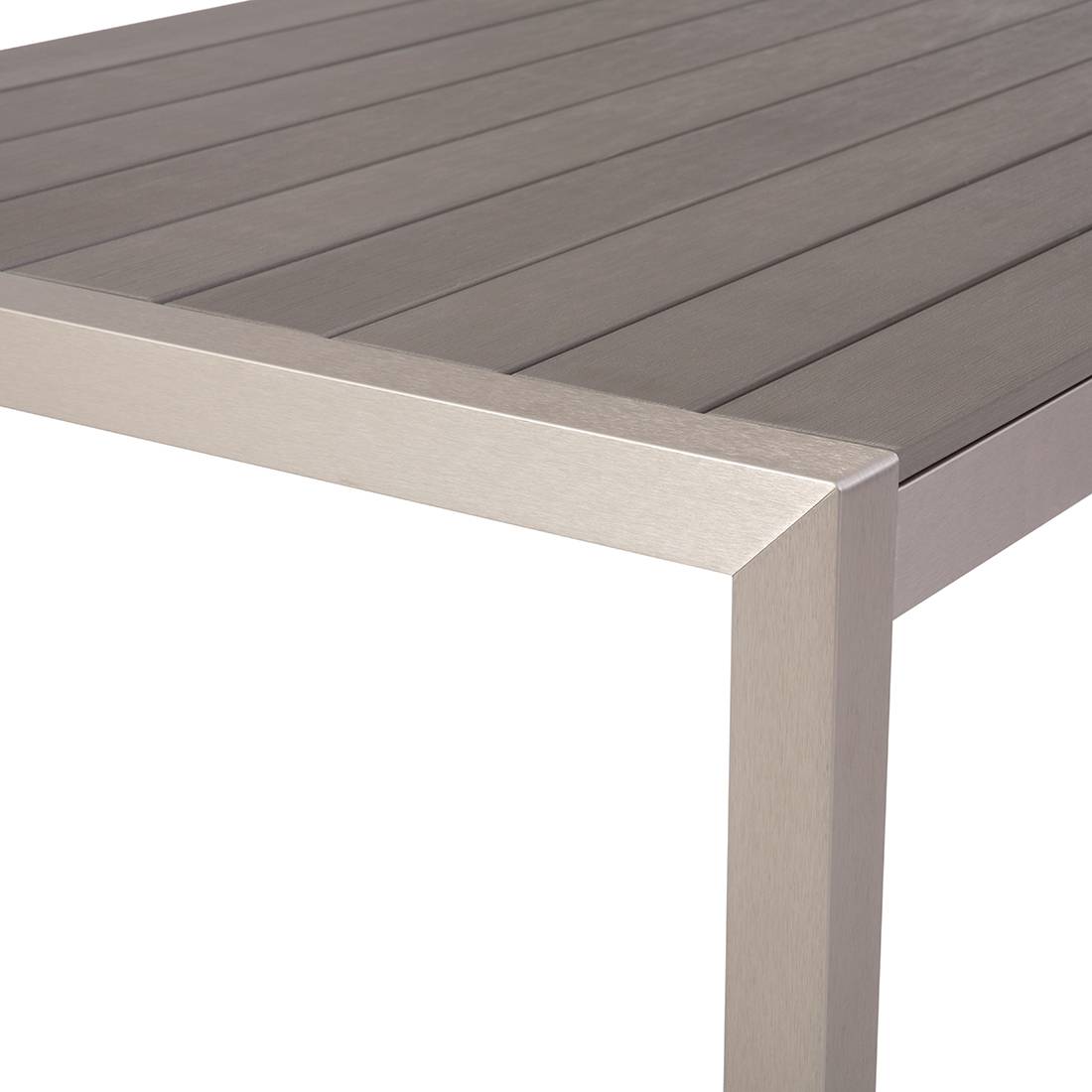 Set de salle à manger Bois synthétique Gris VERNIO - Beliani - Image 3