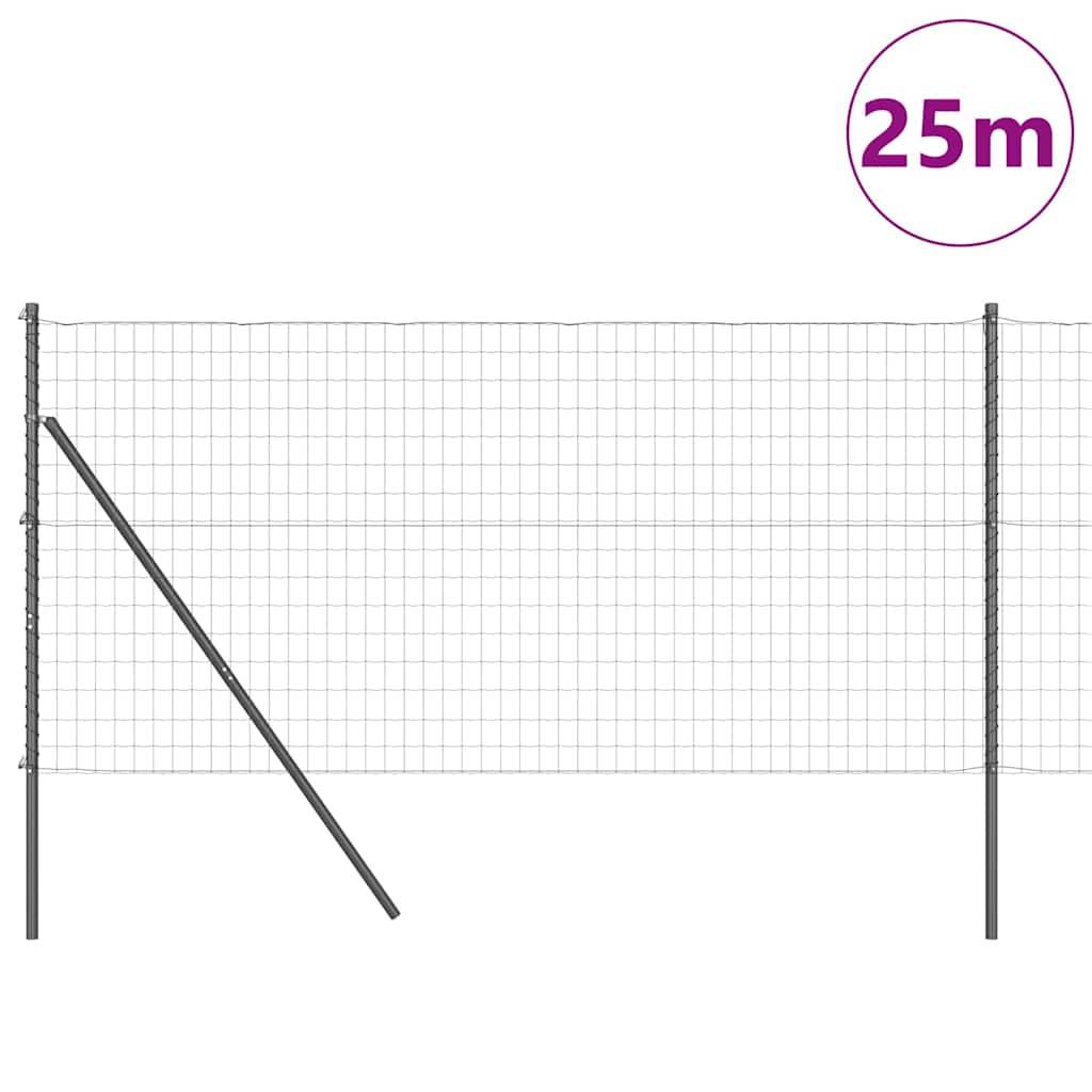 Clôture acier et PVC Gris 1,2 x 25 m, Poids :37.9kg - PANGIVO - Image 3