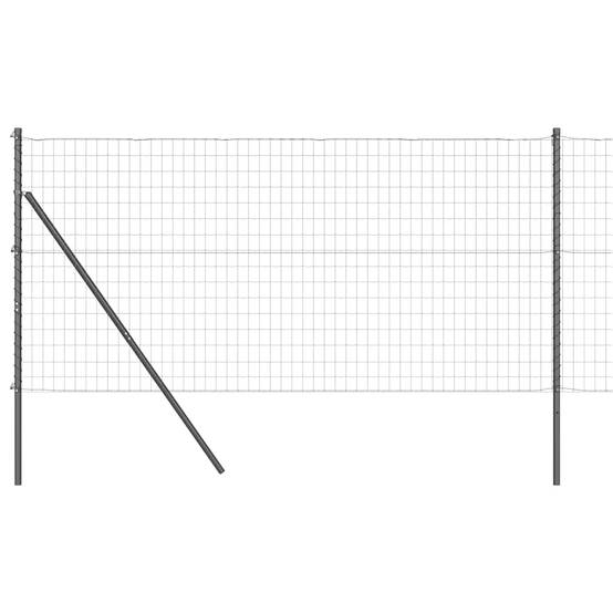 Clôture acier et PVC Gris 1,2 x 25 m, Poids :37.9kg - PANGIVO - Image 2
