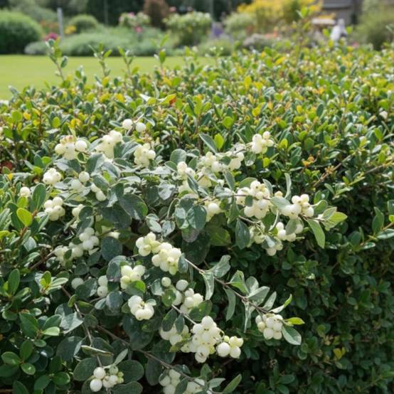 Symphorine Magical® Galaxy 'Kolmgala', Symphoricarpos à fleurs Blanche - feuillage Caduc - Pot de 3L - 20/40 cm- hauteur à maturité De 2,50 m à 3,00 - Image 5