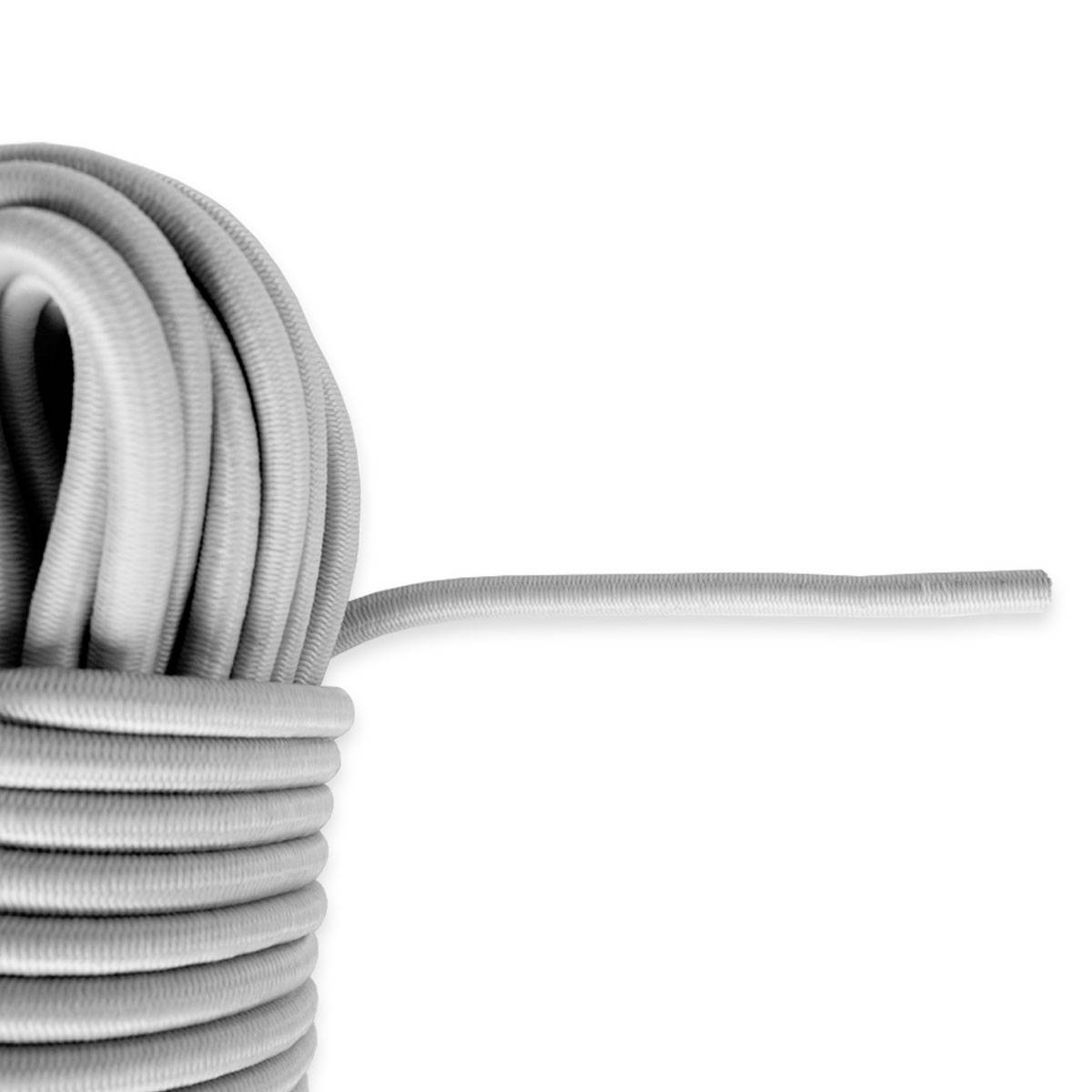 Sandow élastique Gris 80 mètres 9SW - Qualité PRO - Tendeur pour bâche de diamètre 9 mm TECPLAST - Imagen 7
