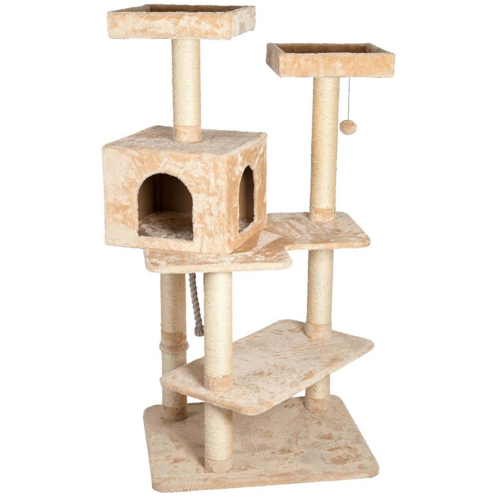 Arbre à chat Makalu 71 x 60 x Hauteur 150 cm couleur beige. - Imagen 1