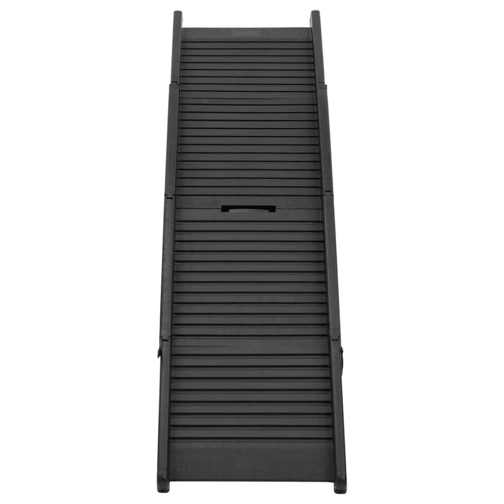 Vidaxl - Rampe pliable pour chien Noir 153x40x12,5 cm Plastique vidaXL 152231 - Imagen 9