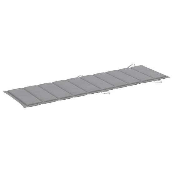 Lot de 2 Bain de soleil - Transats - Chaises longues avec table et coussins Acacia solide - MEUBLE PRO-JU6676 - Image 8