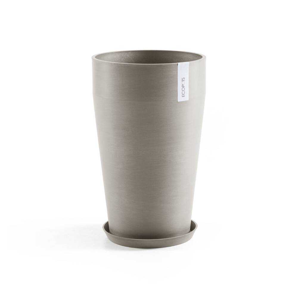Ecopots - Pot Haut Sankara 55 Taupe - Ø 35 x H. 55 cm - 36 L ECOPOTS - Imagen 5