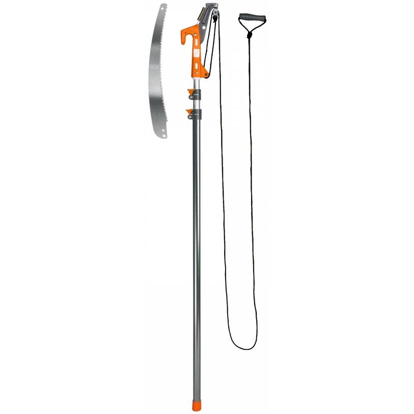 Gt Garden - Scie d'élagage télescopique 2 en 1 avec coupe-branches - Longueur 375 cm - GT GARDEN - Imagen 1