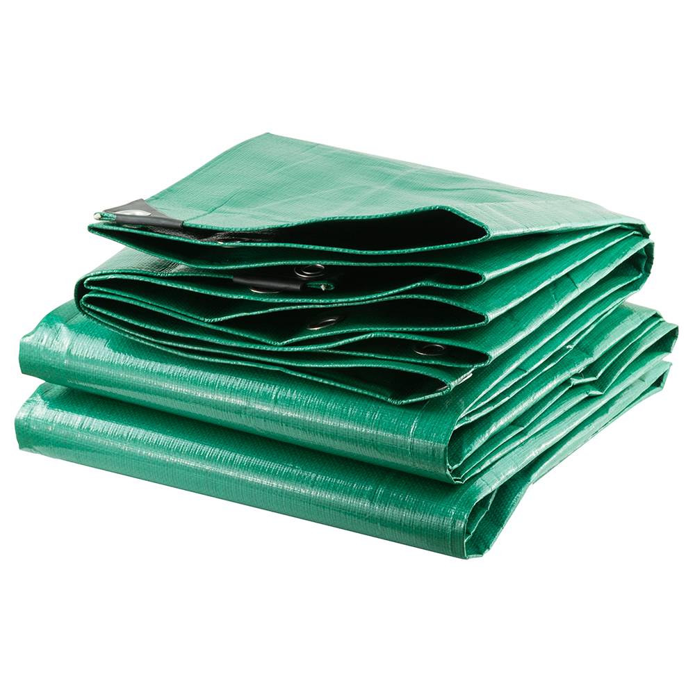 Bâche épaisse ultra résistante 240 g/m2 4 x 5 Vert - Image 1
