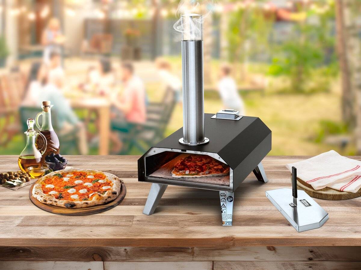 Four A Pizza à Pellets "master" - 36 X 54.4 X 71.5 Cm -habitat Et Jardin - Imagen 2