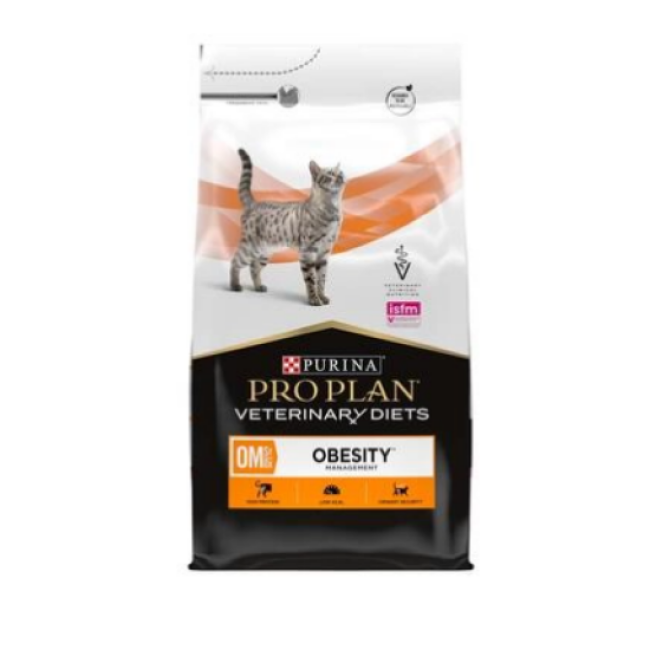 Proplan - Pro Plan Veterinary Diet OM St/Ox Obesity Management pour chats Sac 5 kg - Imagen 1