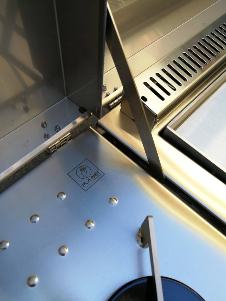 Plancha Planet - Réchaud encastrable inox Feu Dual - Planet - Imagen 4