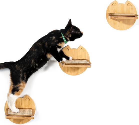 Lot de 3 Murs d'escalade pour Chats
