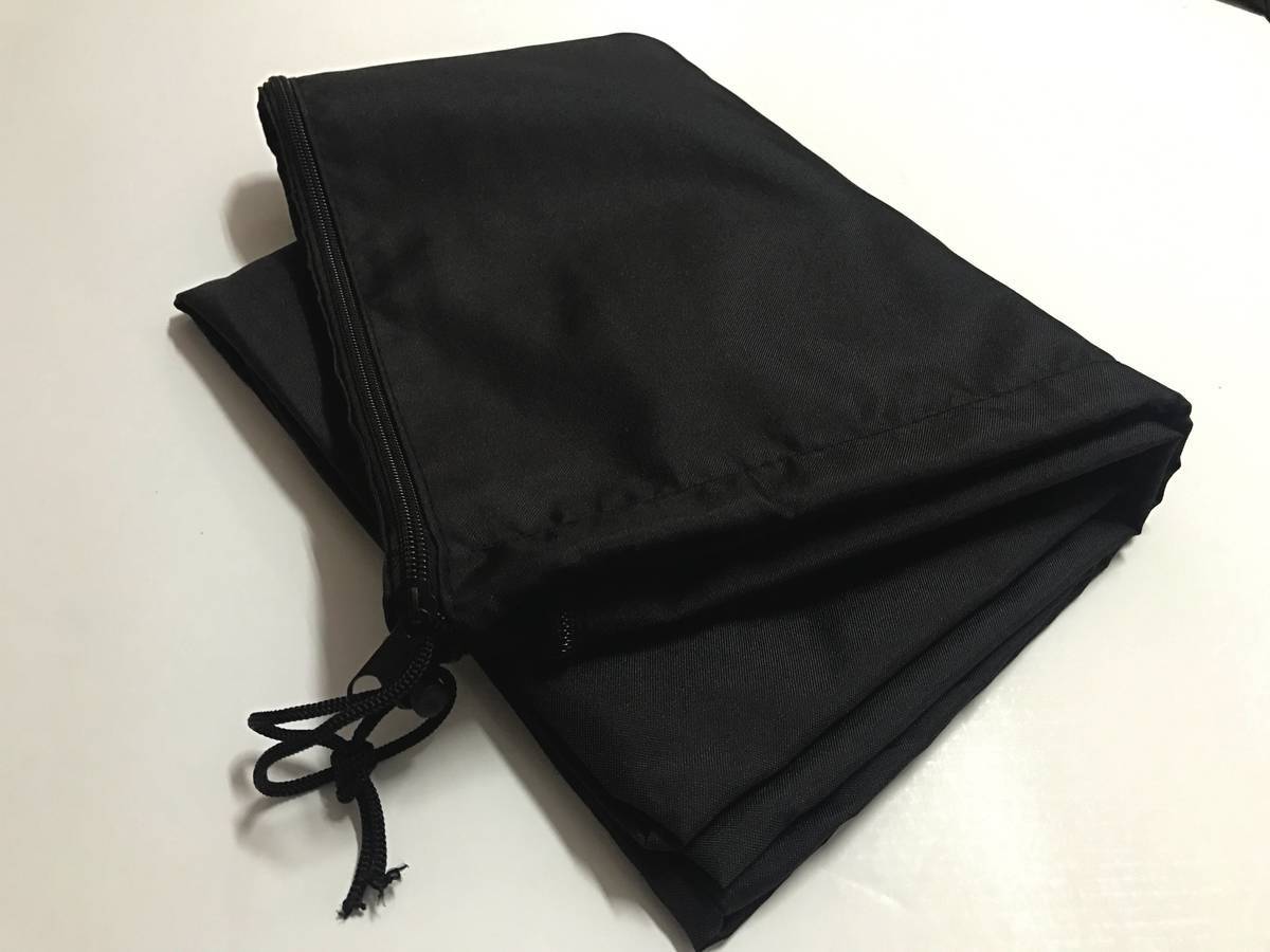 Housse De Protection Pour Parasol - 20 X 250 Cm - Noir -habitat Et Jardin - Imagen 2