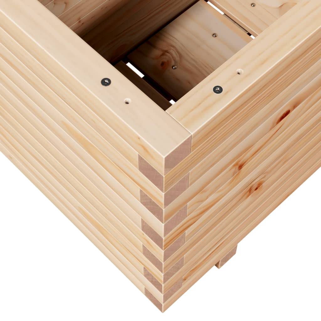 Maison Chic - Jardinière, Bac à fleurs, Pot de fleurs 70x40x49,5 cm bois de pin massif - Imagen 8