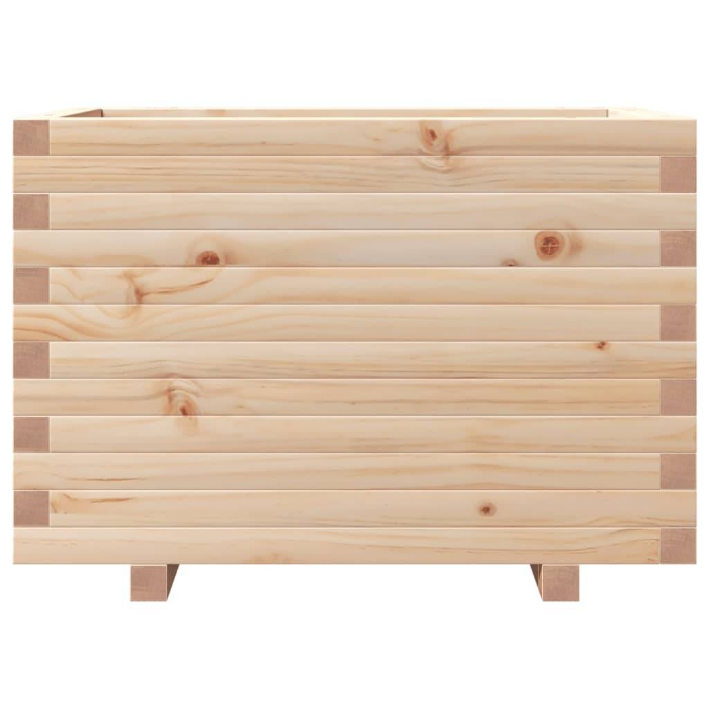 Maison Chic - Jardinière, Bac à fleurs, Pot de fleurs 70x40x49,5 cm bois de pin massif - Imagen 5