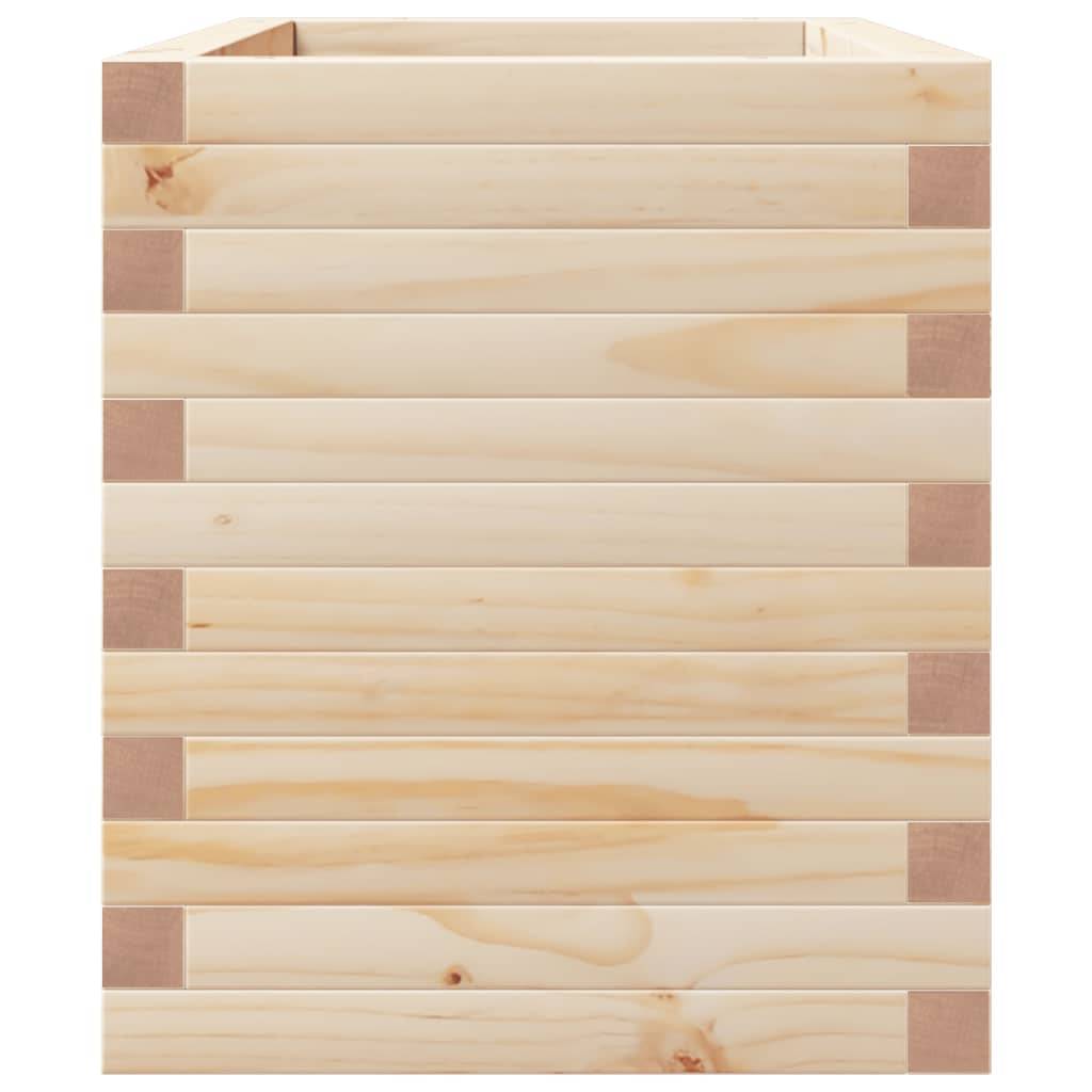 Maison Chic - Jardinière, Bac à fleurs, Pot de fleurs 70x40x49,5 cm bois de pin massif - Imagen 6