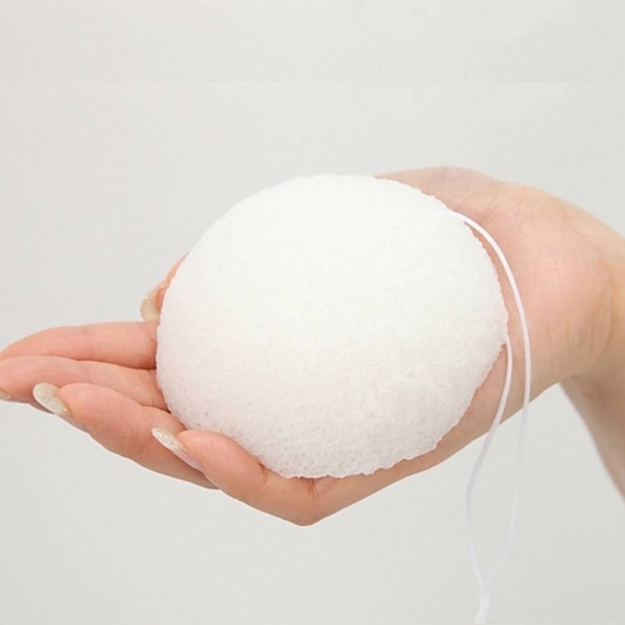 Sun&Sia - Éponge Konjac 100% Naturelle – Nettoie en Profondeur et en Douceur - Soin et Routine Beauté Naturel - Tous Types de Peau - Image 3