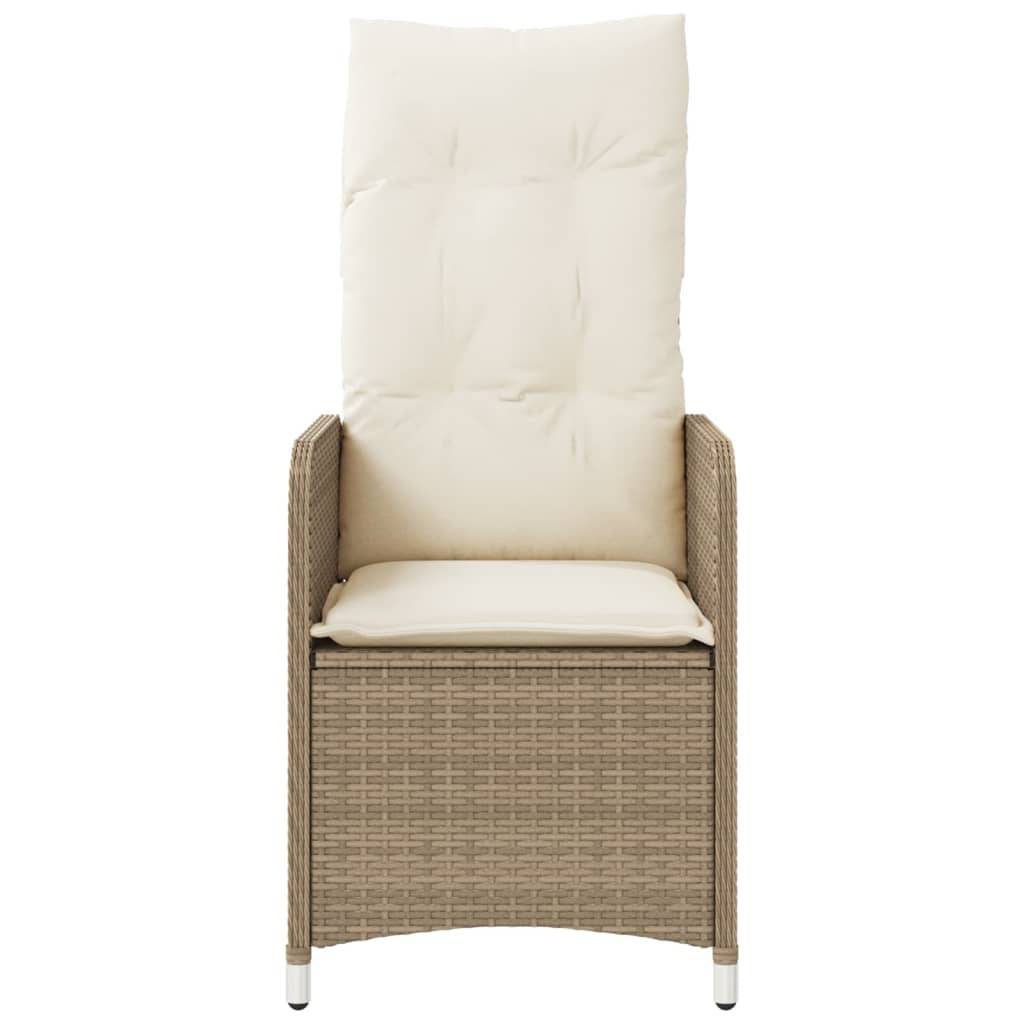 Prolenta Premium - Chaises de jardin rotin beige 54,5 x 58,5 x 92 cm - Prolenta premium p3184.9 - Image 4