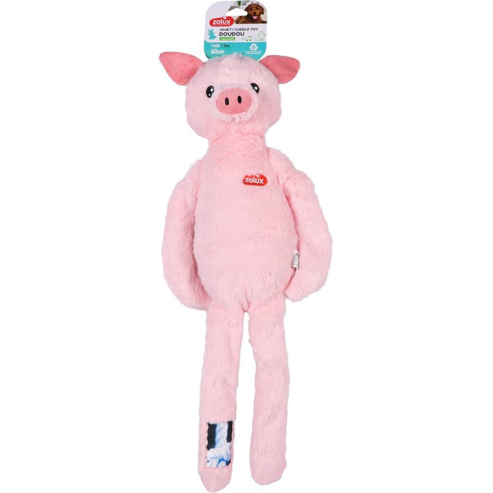 Zolux - Peluche Furry Farm Jason le Cochon 60cm pour Chien - Image 2