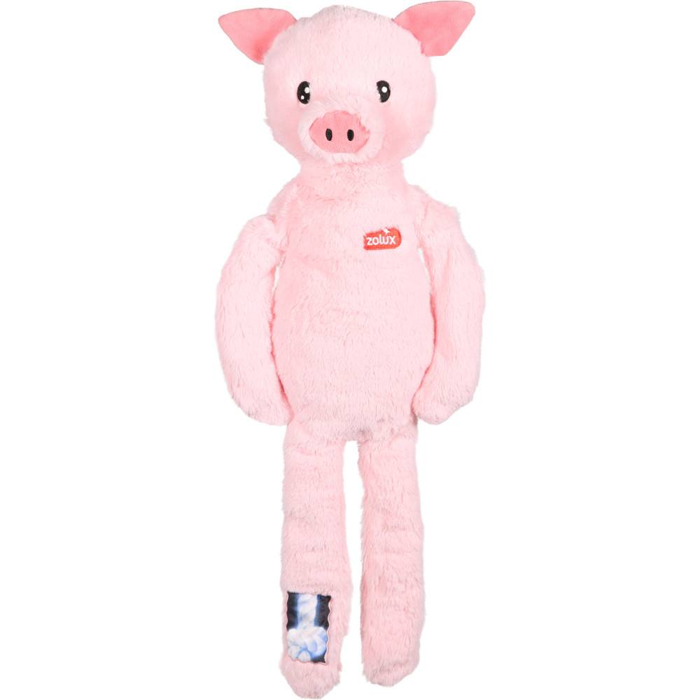 Zolux - Peluche Furry Farm Jason le Cochon 60cm pour Chien - Image 1