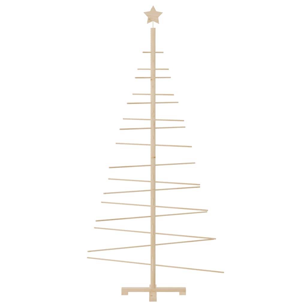Sapin de Noël en bois de pin décoratif à personnaliser pour fêtes intérieur 180 cm – ComfortXL Outdoor Living - Image 3