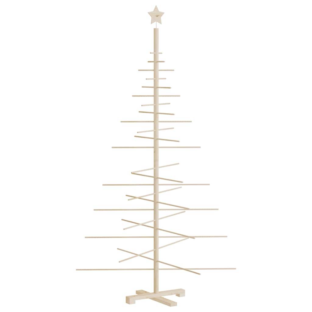 Sapin de Noël en bois de pin décoratif à personnaliser pour fêtes intérieur 180 cm – ComfortXL Outdoor Living - Image 5