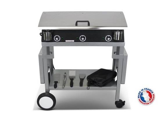 Pack plancha électrique PLANCHAELEC LUX 830 CARBON - CHARIOT MONCEAU - Image 3