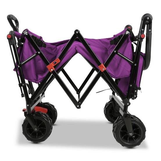 Chariot de plage pliable FUXLIFE FX-CTB800 Roues tout-terrain sable - Image 7
