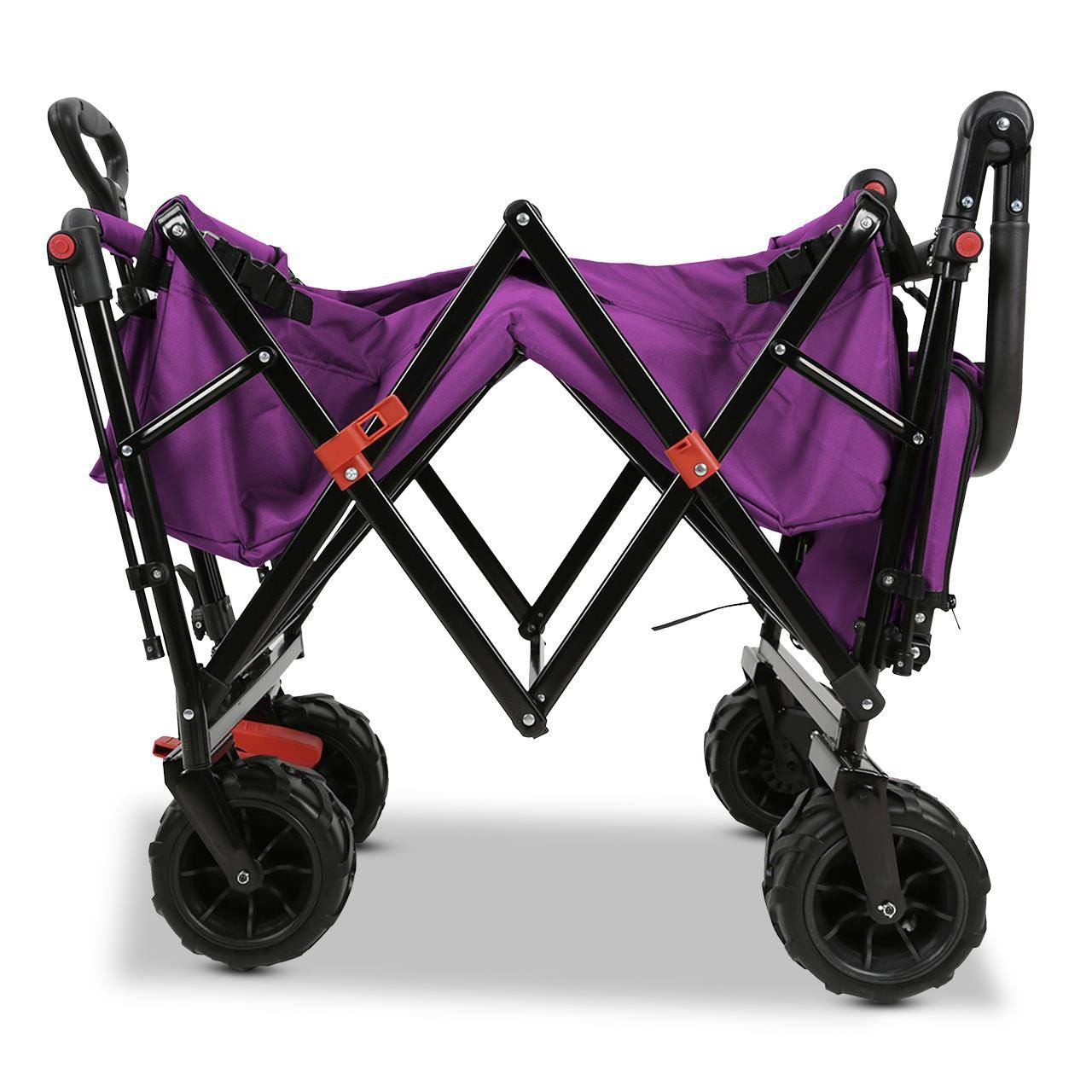 Chariot de plage pliable FUXLIFE FX-CTB800 Roues tout-terrain sable - Image 7