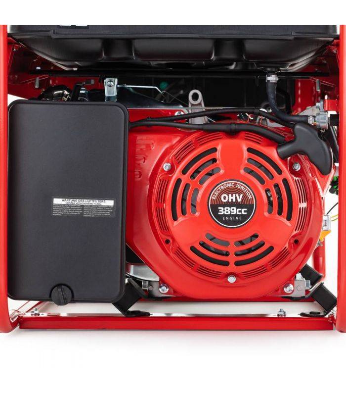 Groupe électrogène à essence 5 kW AVR, usage professionnel et domestique - Hahn  Sohn HGG 5500 X-H - Image 7