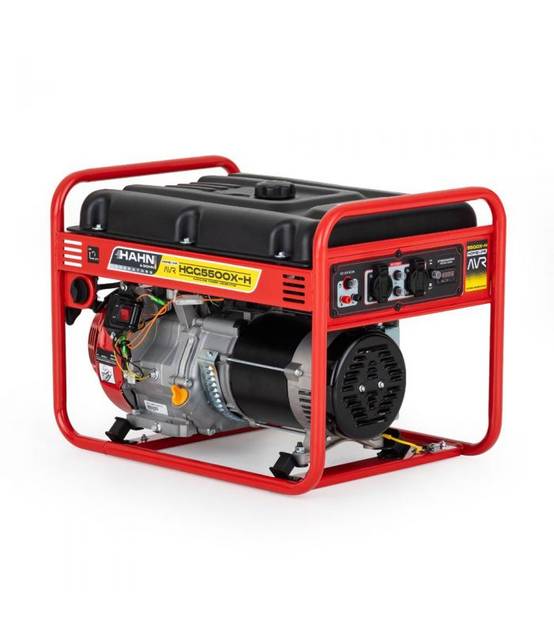 Groupe électrogène à essence 5 kW AVR, usage professionnel et domestique - Hahn Sohn HGG 5500 X-H - Image 3