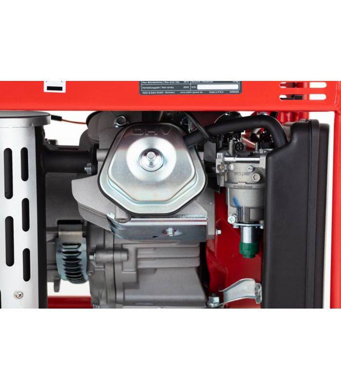 Groupe électrogène à essence 5 kW AVR, usage professionnel et domestique - Hahn  Sohn HGG 5500 X-H - Image 10