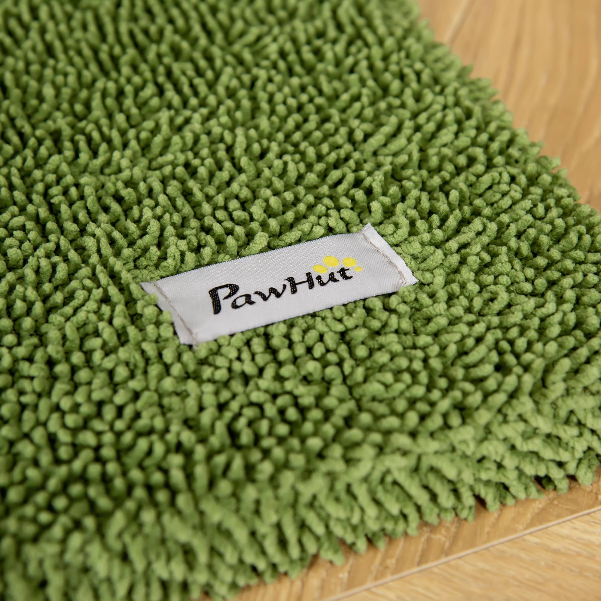 Pawhut - Arbre à chat griffoirs design cactus - hamac, 3 jouets pompons suspendus - panneaux peluche sisal vert - Image 8