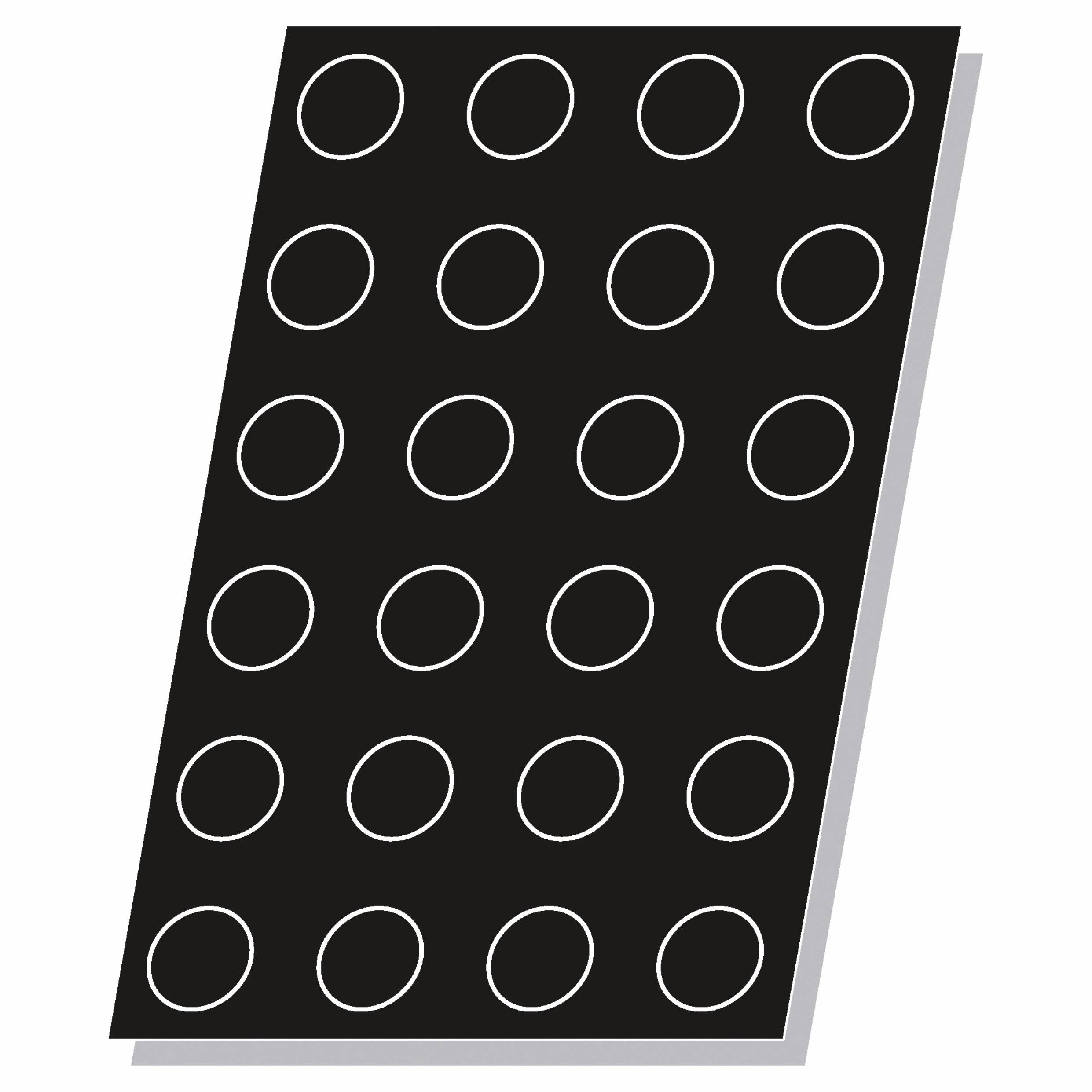 Moule Flexipan® Plaque Silicone 24 Cylindres - Pujadas