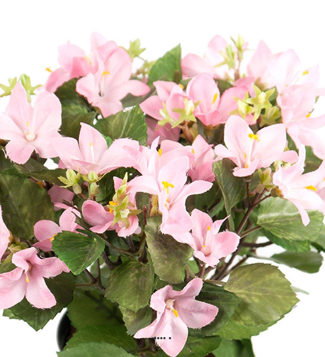 Artificielles - Campanules artificielles en pot, H 25 cm Rose pâle - couleur: Rose pâle - Imagen 3