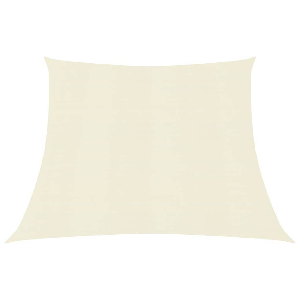 Helloshop26 - Voile toile d'ombrage parasol 160 g/m² PEHD 4/5 x 4 m crème - Imagen 1