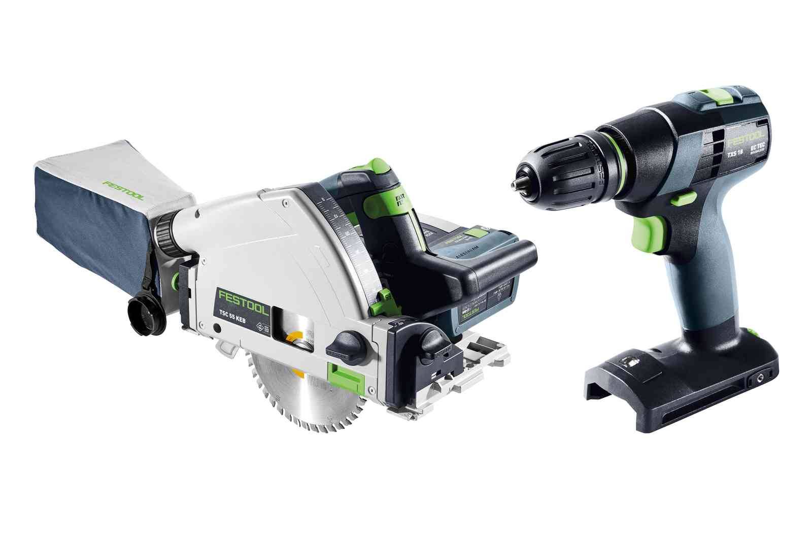 Festool - Kit Combo sans fil FESTOOL Universel - TSC 55 K + TXS 18 + TB M 137 - 578024 - Imagen 3