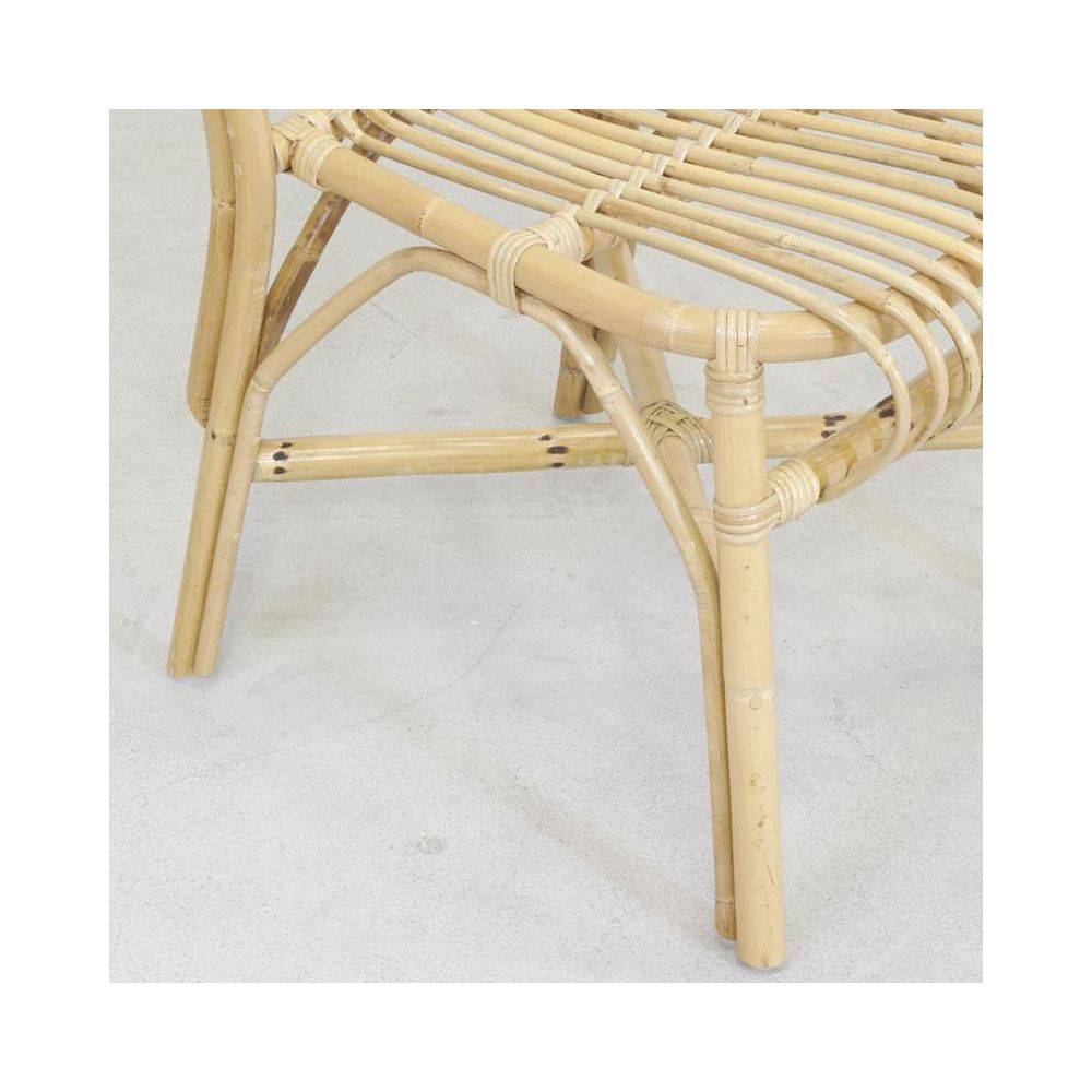 Aubry Gaspard - Chaise en rotin - Mia - Imagen 4