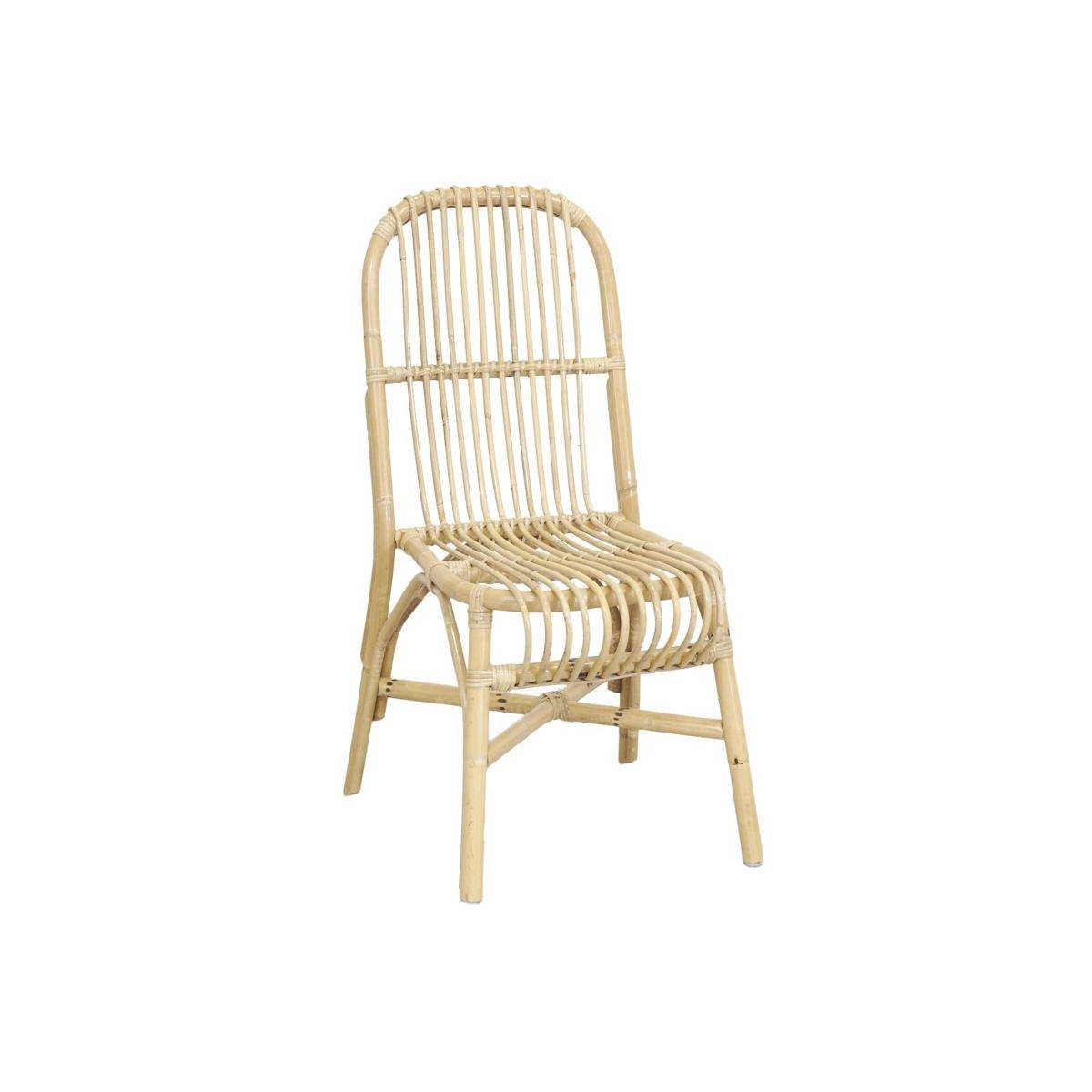 Aubry Gaspard - Chaise en rotin - Mia - Imagen 1