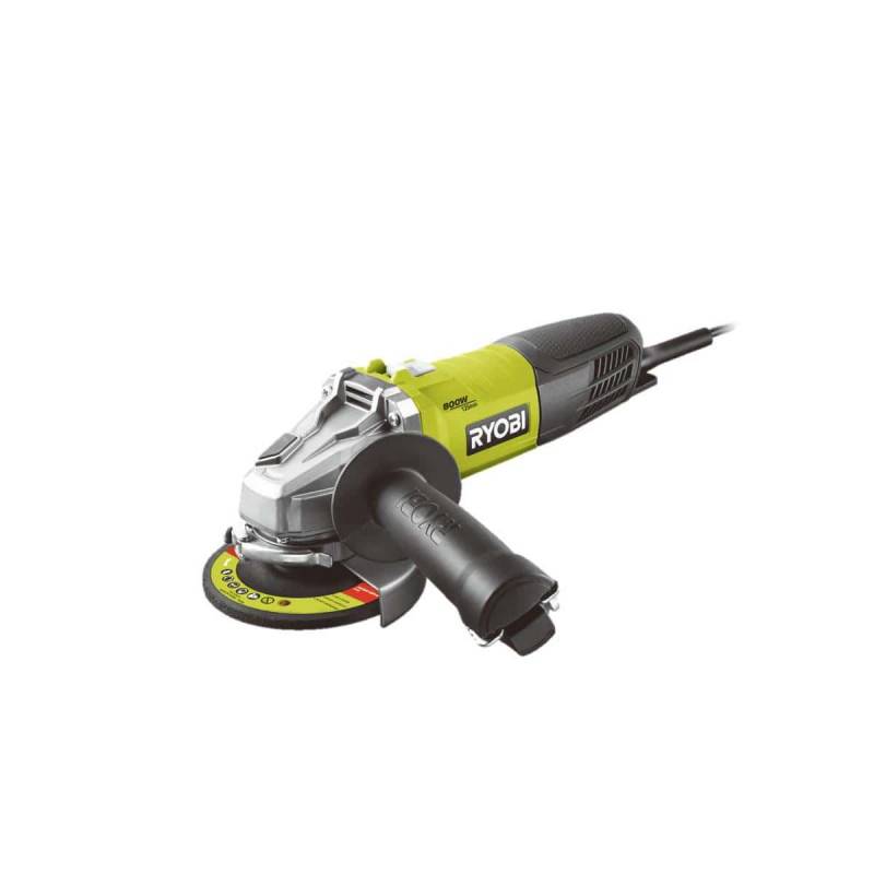 Ryobi - Meuleuse d'angle RYOBI 800W 125mm - 1 disque diamant RAG800-125SD1 - Image 1
