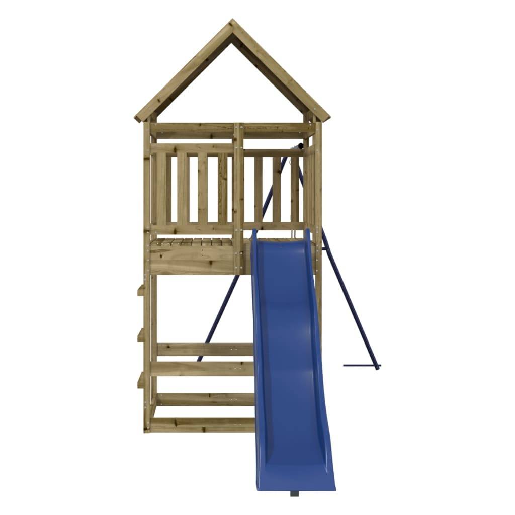 Helloshop26 - Aire de jeux d'extérieur 482 x 206 x 264 cm bois de pin imprégné - Imagen 2