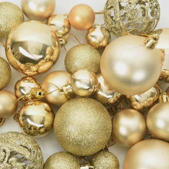 ComfortXL - Sapin de Noël Complet 120 cm pour Intérieur, avec 150 Lumières LED et 61 Boules – ComfortXL Outdoor Living - Image 10