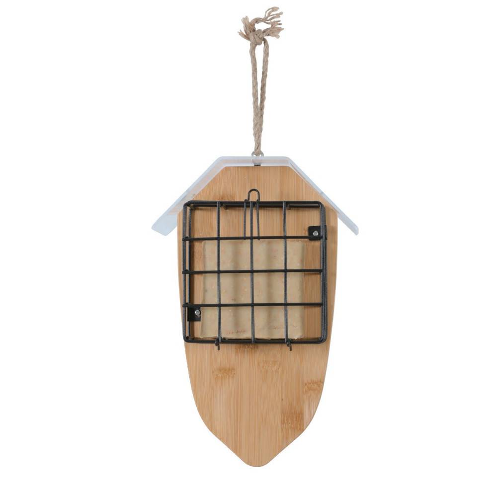 Zolux - Support pour 2 pains de graisse Bamboo pour oiseaux - Imagen 2